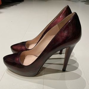 Maroon Prada Heels.
